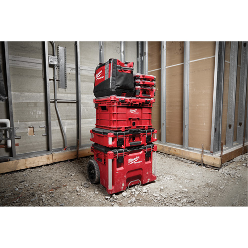 Packout Crate, 15-2/5" x 18-3/5" x 9-9/10", Red Moffatt Supply & Specialties
