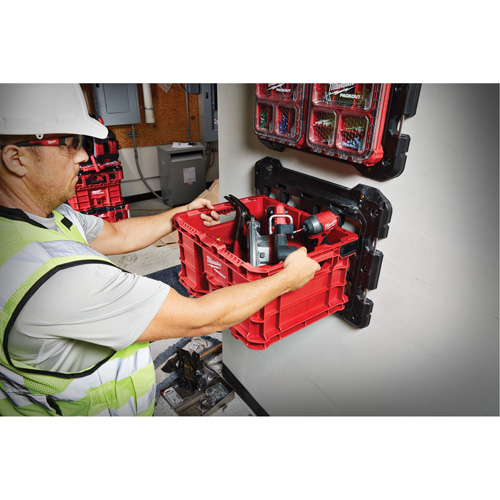 Packout Crate, 15-2/5" x 18-3/5" x 9-9/10", Red Moffatt Supply & Specialties