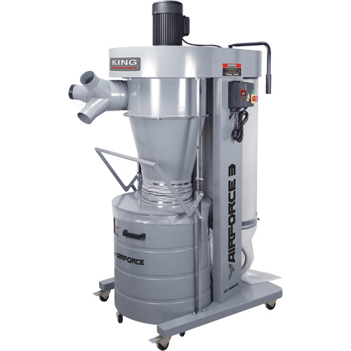 Cyclone Dust Collector, 32" x 40" x 82" Moffatt Supply & Specialties