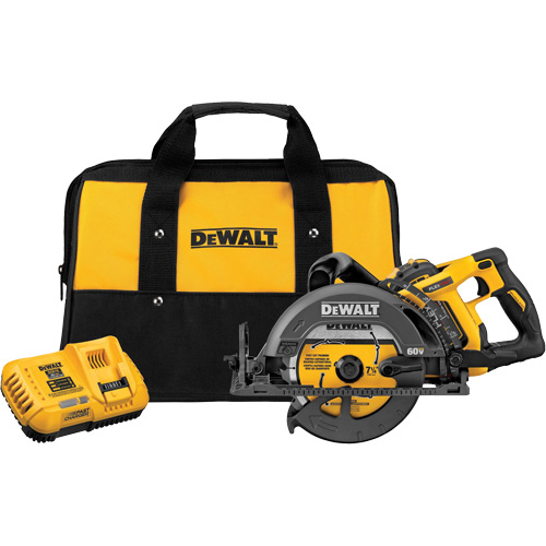 Trousse de scie de type &agrave; cr&eacute;maill&egrave;re FlexVolt, 7-1/4", 60 V Moffatt Supply & Specialties