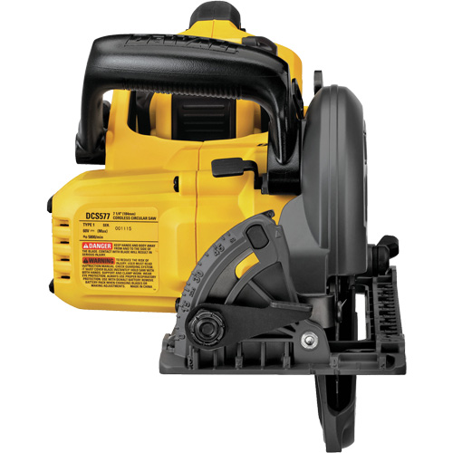 Trousse de scie de type &agrave; cr&eacute;maill&egrave;re FlexVolt, 7-1/4", 60 V Moffatt Supply & Specialties