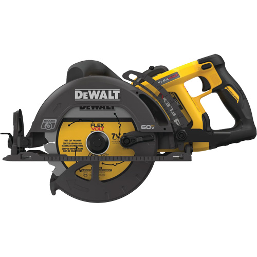 Trousse de scie de type &agrave; cr&eacute;maill&egrave;re FlexVolt, 7-1/4", 60 V Moffatt Supply & Specialties