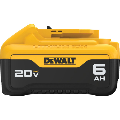 Max XR&reg; Premium Battery Pack, Lithium-Ion, 20 V, 6 Ah Moffatt Supply & Specialties