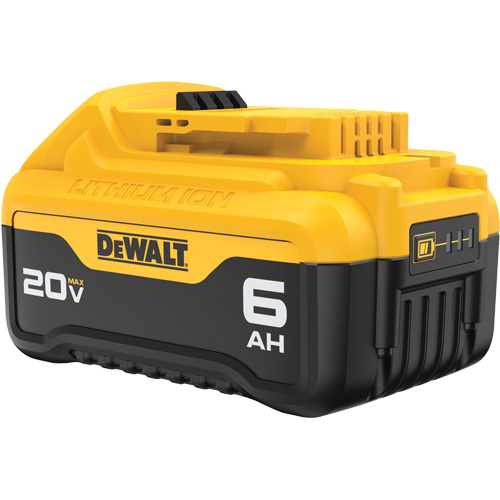 Max XR&reg; Premium Battery Pack, Lithium-Ion, 20 V, 6 Ah Moffatt Supply & Specialties