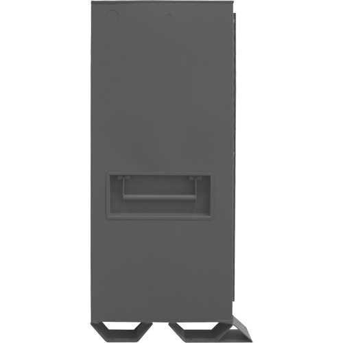 Jobsite Storage Shelving Cabinet, Steel, 47.5 Cubic Feet, Grey Moffatt Supply & Specialties