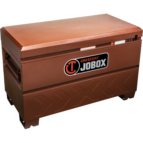 Site-Vault Chest, 36" x 20" x 27-1/2", Steel, Orange Moffatt Supply & Specialties