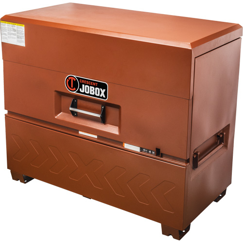Site-Vault Drop Front Piano Box, 60" W x 31" D x 51" H, Orange Moffatt Supply & Specialties