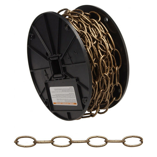 Decorator Chain, Carbon Steel, #10 x 60' (18.3 m) L, 35 lbs. (0.0175 tons) Load Capacity Moffatt Supply & Specialties