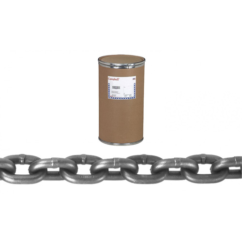 System 8 Cam-Alloy Chain, Alloy Steel, 1-1/4" x 60' (18.3 m) L, Grade 80, 72300 lbs. (36.15 tons) Load Capacity Moffatt Supply & Specialties