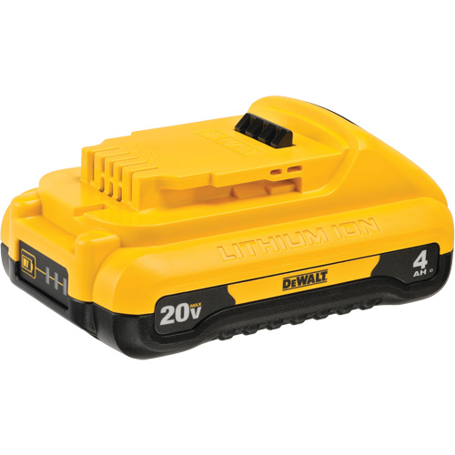 Max* Compact Battery Pack, Lithium-Ion, 20 V, 4 Ah Moffatt Supply & Specialties