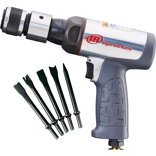 Ensemble de marteau pneumatique, 24,1 pi³/min, 1/4" NPT, 3500 coups/min, 3/4" x 2-1/2" (19 mm x 89 mm) Moffatt Supply & Specialties