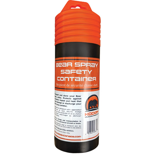 R&eacute;cipient de s&eacute;curit&eacute; pour chasse-ours Moffatt Supply & Specialties
