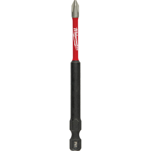 Embouts &agrave; percussion Shockwave Impact-Duty, Phillips, Embout #1, Prise 1/4", Longueur 3-1/2" Moffatt Supply & Specialties