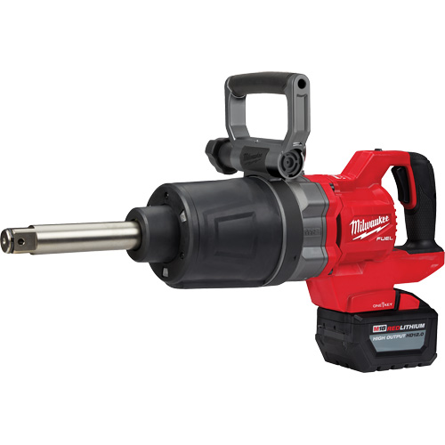 M18 Fuel D-Handle Extended Anvil High Torque Impact Wrench with One-Key Kit, 18 V, 1" Socket Moffatt Supply & Specialties