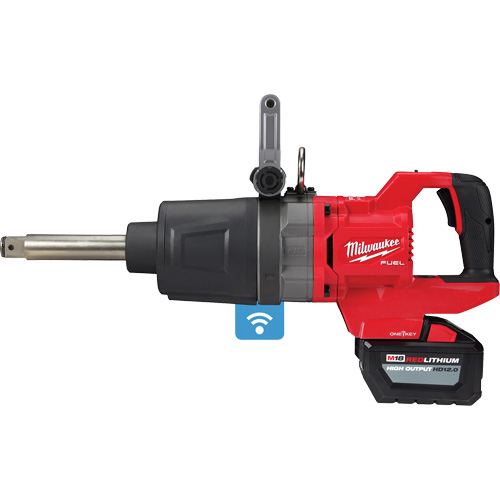 M18 Fuel D-Handle Extended Anvil High Torque Impact Wrench with One-Key Kit, 18 V, 1" Socket Moffatt Supply & Specialties