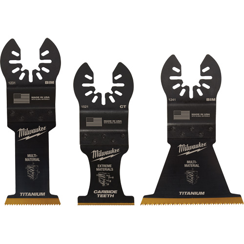 Ensemble de lames pour coupe de mat&eacute;riaux multiples Open-Lok pour outil polyvalent Moffatt Supply & Specialties