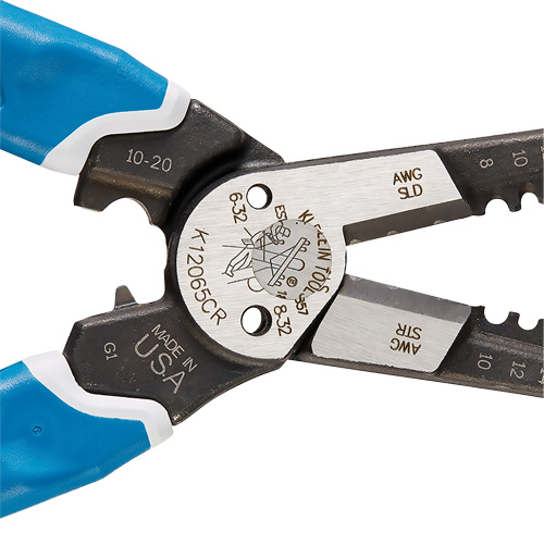 Outil polyvalent Klein-Kurve pour d&eacute;nuder, couper et sertir les fils, 8-1/4" lo, 8 - 20 AWG Moffatt Supply & Specialties