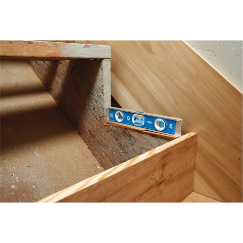 Torpedo Level, 10" L, Aluminum, 1 Vials, Magnetic Moffatt Supply & Specialties