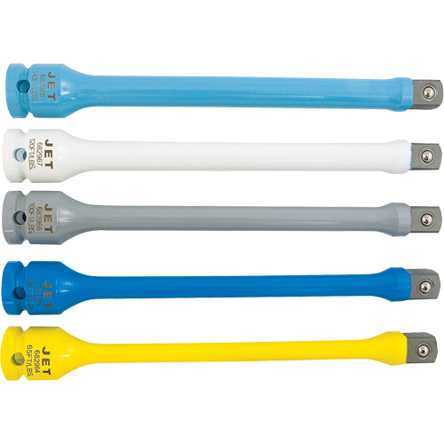 JTLE-5S Torque Limiting Impact Extension Set, 1/2" Drive, 65 ft-lbs./80 ft-lbs./100 ft-lbs./120 ft-lbs./140 ft-lbs. Torque, Multiple Moffatt Supply & Specialties