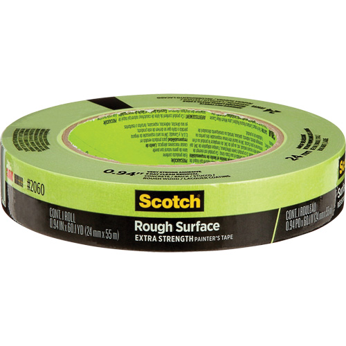 Scotch&reg; Rough Surface Painter's Tape 2060, 24 mm (1") x 55 m (180'), Green Moffatt Supply & Specialties