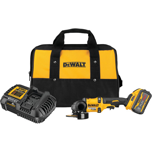 Ensemble de meuleuse sans balai FlexVolt Max avec frein antirecul, Roue de 4-1/2" - 6", 60 V Moffatt Supply & Specialties