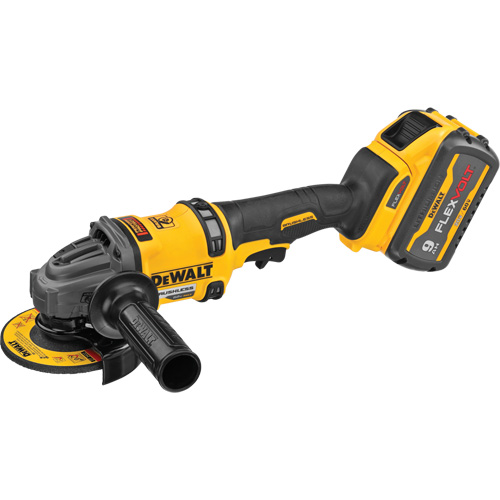 Ensemble de meuleuse sans balai FlexVolt Max avec frein antirecul, Roue de 4-1/2" - 6", 60 V Moffatt Supply & Specialties