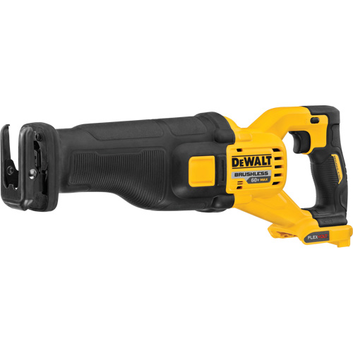 FlexVolt&reg; Max Brushless Reciprocating Saw (Tool Only), 60 V, Lithium-Ion Battery, 0-3000 SPM Moffatt Supply & Specialties