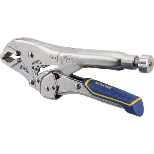 Vise-Grip&reg; Fast Release 10WR Locking Pliers with Wire Cutter, 10" Length, Curved Jaw Moffatt Supply & Specialties