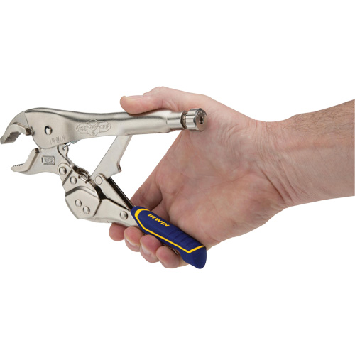 Vise-Grip&reg; Fast Release 10WR Locking Pliers with Wire Cutter, 10" Length, Curved Jaw Moffatt Supply & Specialties