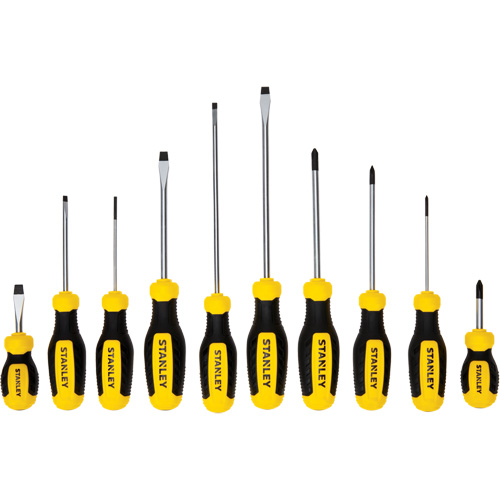 Screwdriver Set, 10 Pcs. Moffatt Supply & Specialties