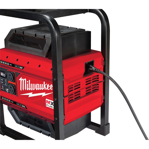 MX Fuel Carry-On Power Supply, 1800 W/3600 W, Lithium Ion, 20-4/5" H x 12" W x 15" D, 49.7 lbs. Moffatt Supply & Specialties