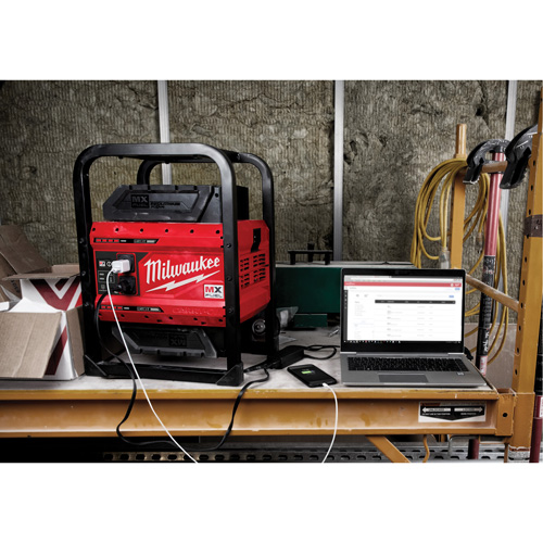 MX Fuel Carry-On Power Supply, 1800 W/3600 W, Lithium Ion, 20-4/5" H x 12" W x 15" D, 49.7 lbs. Moffatt Supply & Specialties