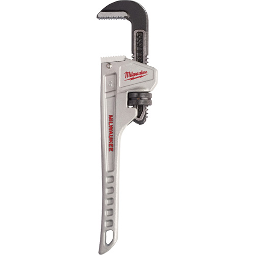 Pipe Wrench, 1-1/2" Jaw Capacity, 10" Long, Ergonomic Handle Moffatt Supply & Specialties