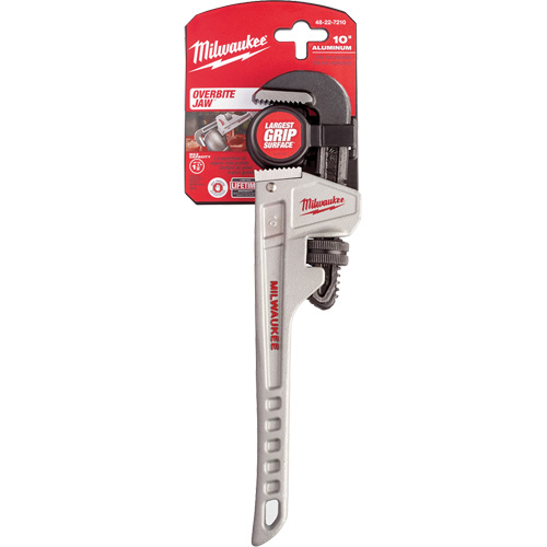 Pipe Wrench, 1-1/2" Jaw Capacity, 10" Long, Ergonomic Handle Moffatt Supply & Specialties
