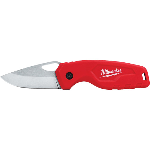 Compact Folding Knife, 2-1/2" Blade, Stainless Steel Blade, Metal Handle Moffatt Supply & Specialties