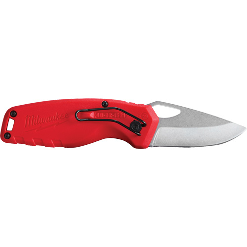 Compact Folding Knife, 2-1/2" Blade, Stainless Steel Blade, Metal Handle Moffatt Supply & Specialties