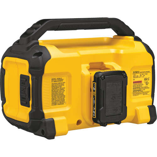 Haut-parleur Max Bluetooth pour chantier (outil seulement), Lithium-ion, 12 V/20 V Moffatt Supply & Specialties