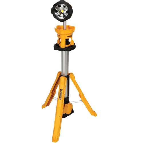 20V Max Cordless Tripod Light, LED, 3000 Lumens, Plastic Housing Moffatt Supply & Specialties