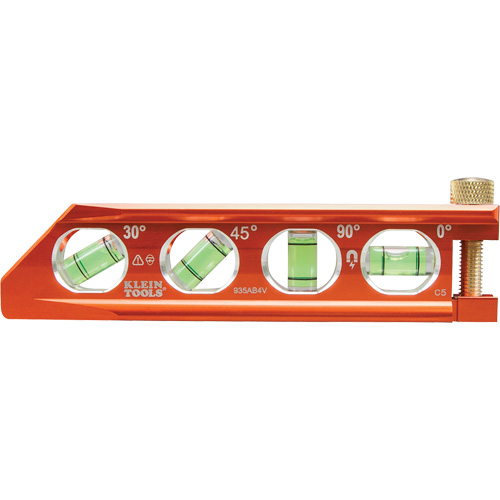 Niveau ACCU-BEND, 6,25" lo, Aluminium, 1, Non magn&eacute;tique Moffatt Supply & Specialties