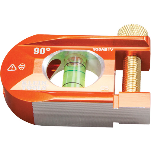Niveau ACCU-BEND, 2,5" lo, Aluminium, 1, Non magn&eacute;tique Moffatt Supply & Specialties