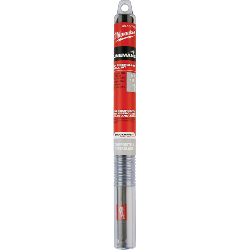 Foret de ligneur pour fibre de verre Shockwave Impact Duty, 9/16", Carbure Moffatt Supply & Specialties