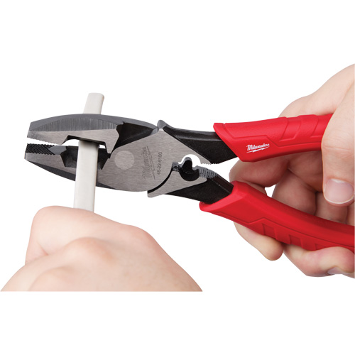 Comfort Grip High Leverage Lineman's Pliers with Crimper Moffatt Supply & Specialties