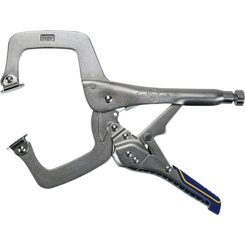 Vise-Grip&reg; Fast Release Locking Pliers with Swivel Pads, 11" Length, C-Clamp Moffatt Supply & Specialties