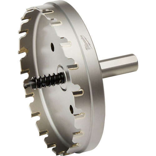 One-Piece Carbide Hole Cutters, 4", 3/16" Depth of Cut Moffatt Supply & Specialties