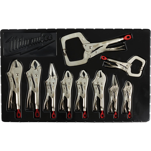 Torque Lock Pliers Kit, 10 Pieces Moffatt Supply & Specialties
