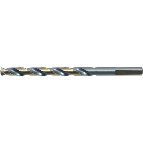 Foret &agrave; queue r&eacute;duite et &agrave; 3 m&eacute;plats courte &agrave; tige DRILLCO, Acier rapide, 1/16", 1-7/8" lo, 7/8" Cannelure, 140° Angle Moffatt Supply & Specialties