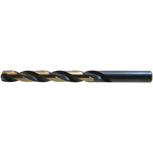 DRILLCO Heavy-Duty Jobber Drill, High Speed Steel, A, 3-7/8" L, 2-5/8" Flute, 135° Point Angle Moffatt Supply & Specialties