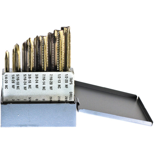 Jeu de tarauds Drillco, 10 morcea Moffatt Supply & Specialties