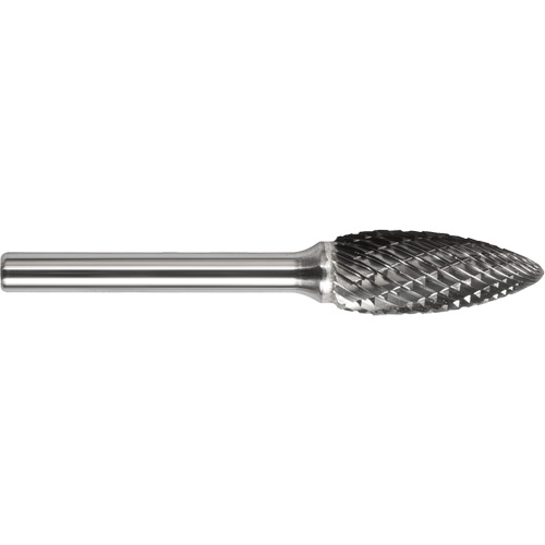 Fraise en forme de flamme &agrave; simple coupe Drillco, SH-41L2 Moffatt Supply & Specialties