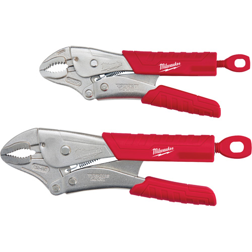 Torque Lock Curved Jaw Locking Pliers Set, 2 Pieces Moffatt Supply & Specialties